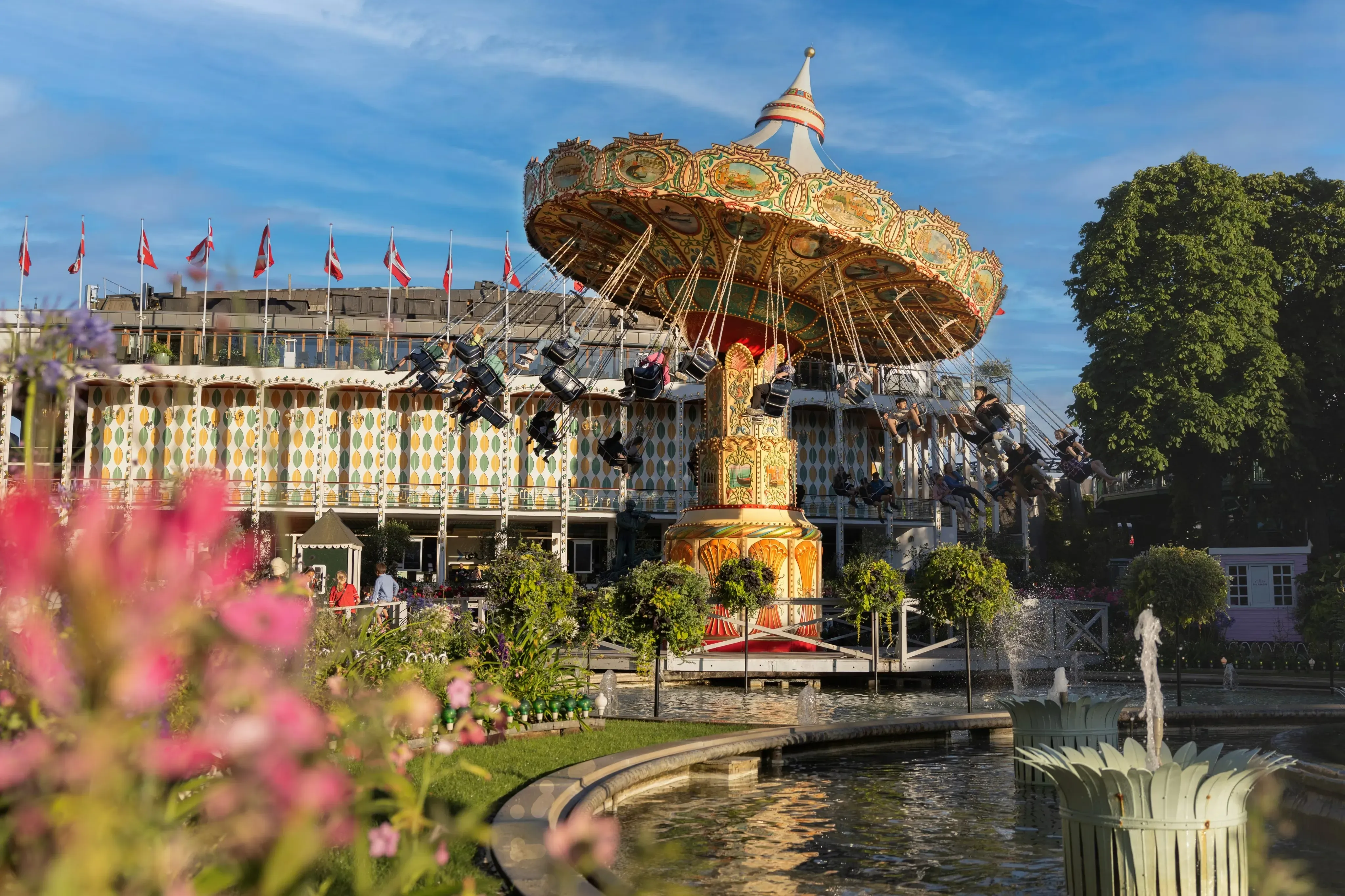 Tivoli gardens carousel